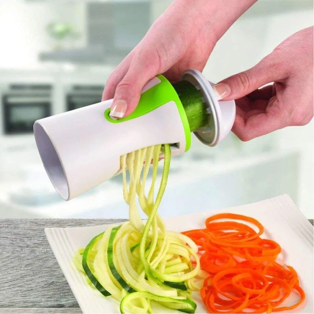 Vegetable Spiralizer Slicer Twister Cucumber Grater Spiral Blade Cutter Fruit Grater Cooking Tool Spaghetti Pasta Kitchen Gadget