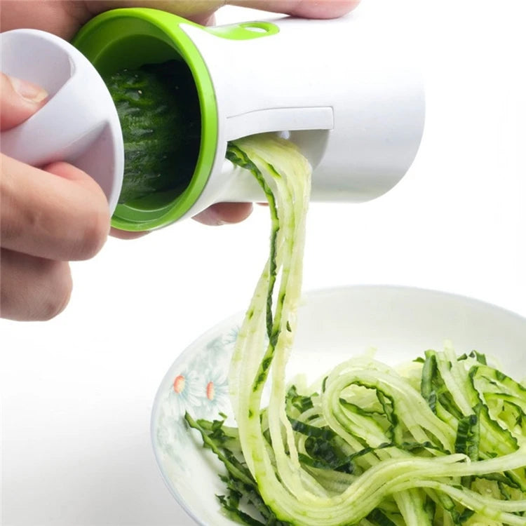 Vegetable Spiralizer Slicer Twister Cucumber Grater Spiral Blade Cutter Fruit Grater Cooking Tool Spaghetti Pasta Kitchen Gadget