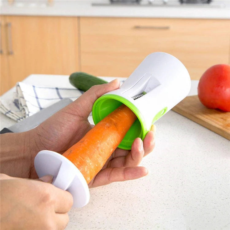 Vegetable Spiralizer Slicer Twister Cucumber Grater Spiral Blade Cutter Fruit Grater Cooking Tool Spaghetti Pasta Kitchen Gadget