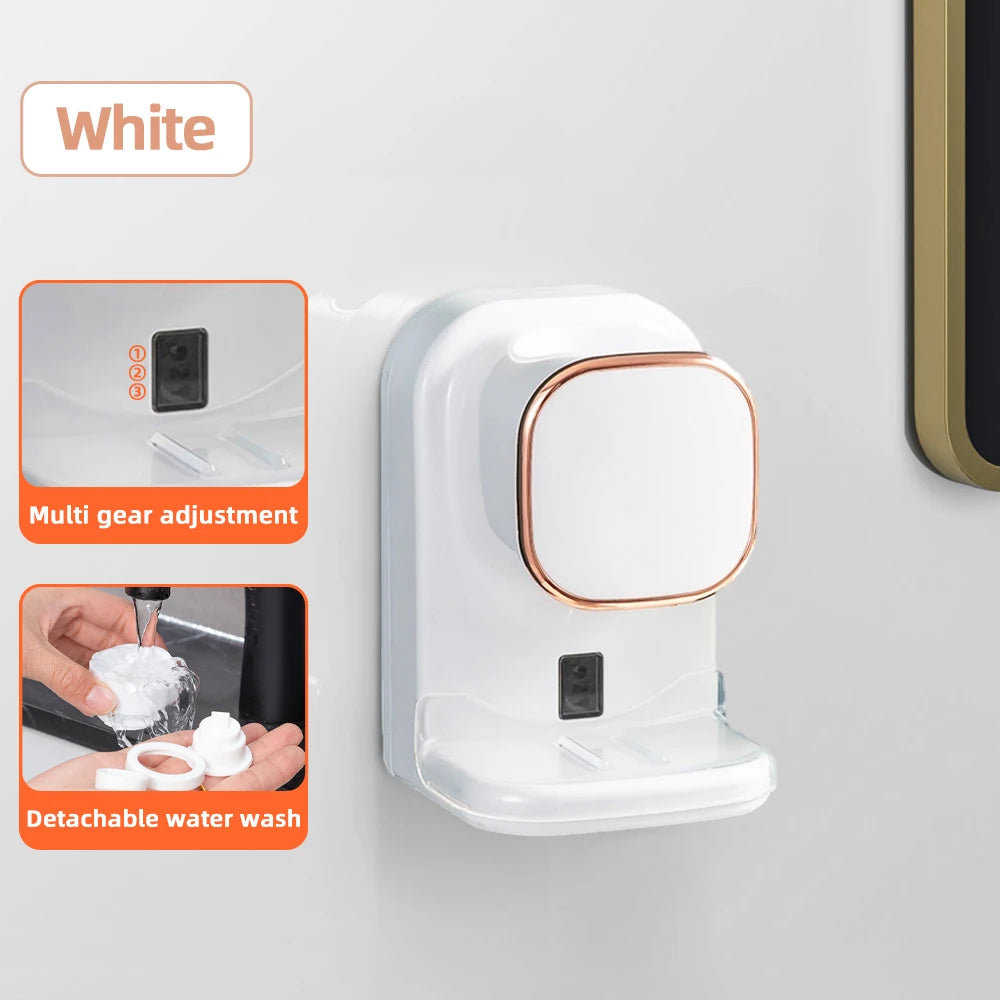 3 Mode Smart Toothpaste Dispenser Automatic Sensor Electric Wall Mounted Tooth Paste Squeezer USB Removable Bathroom Accessories