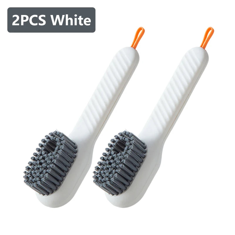 1/2Pcs Multifunctional Cleaning Brush Soft-bristled Liquid Shoe Brush Clothes Brush Shoe Clothing Board Brush Shoe Cleaner