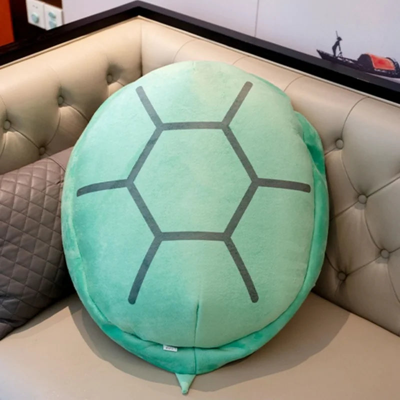 120/150cm Giant Wearable Turtle Shell Plush Toy Kids  Sleeping Bag Stuffed Soft Sea Tortoise Pillow Cushion Creative Floor Mat