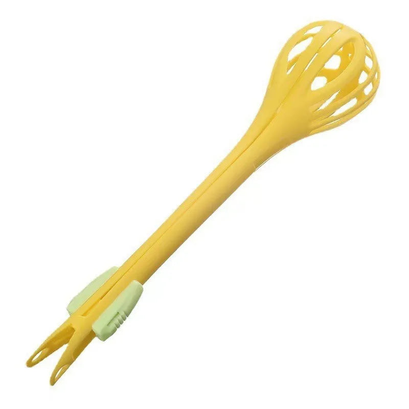 Multifunctional Egg Beater Egg Milk Whisk Pasta Tongs Food Clips Mixer Manual Stirrer Kitchen Cream Bake Tool Kitchen Accessory